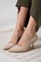 Monica Nude Patent Leather Women's Stiletto