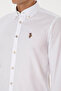 Men's White Long Sleeve Basic Shirt 50307659-Vr013 - 7