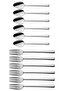 Shiny Silver Dessert Fork And Spoon Set - 12 Piece Breakfast Cake Dessert Fork Spoon Set Boxed Set - 2