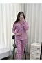 Women's Ecru Waffle Premium Pajama Set with Innerwear - 7