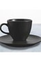 Zeugma Matte Black Turkish Coffee Cup Set of 6 - 3