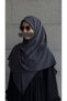 Cotton Organic Modal Scarf-Anthracite - 2