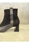 Handmade Genuine Leather Heel Shoes Comfort Sole - 5