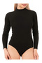Women's Thermal Long Sleeve Turtleneck Body with Hooks and Snap Buttons 0242010 - 3