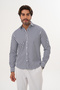 Shirt Cotton Striped Regular Men's Shirt - 7