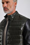 Maroquin Leather Yamal Men's Genuine Inflatable Leather Coat - 7