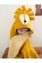 Outlet 100% Cotton Baby Girl-Boy Bath Towel Swaddle Large Size 70X130Cm Yellow/Aslan
