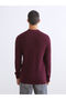 Polo Neck Men's Knitwear Sweater - 4