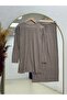 Camita Corded Fabric Pantalon Suit-Ae1700 Mink - 6