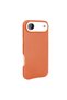 iPhone 17 Air Compatible Case Magsafe Supported Pu Leather Look Kupra Cover - Navy Blue - T39535 - 6