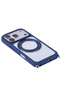 iPhone 17 Pro Max Compatible Case Piza Silicone Cover with Magsafe Supported Stand - Orange - T39637 - 4