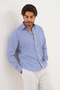 Shirt Cotton Striped Regular Men's Shirt - 7