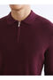 Polo Neck Men's Knitwear Sweater - 3