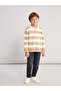Polo Neck Boys' Sweatshirt - 2
