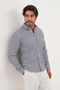 Shirt Cotton Striped Regular Men's Shirt - 6