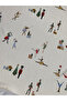 New Year Themed Printed Ribana Fabric - 100% Organic Cotton |   In 170 cm