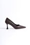 Cordelia women's matte pain coffee stiletto - 7