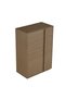 Allison 5-Drawer Chest of Drawers in Natural Oak - Stylish Bedroom Storage, Engineered Wood - 4