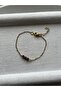 Minimal Phosphosiderite Stone 316L Steel Handmade Bracelet
