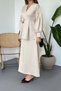 Women's Rose Detailed Balloon Sleeve Blouse Skirt - 6