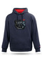 Unisex Hooded Sweatshirt Old School Biker Design Hooded Sweatshirt