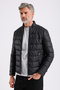 Maroquin Leather Arnold Men's Black Genuine Leather Coat - 2
