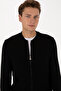 Men's Black Basic Knitwear Cardigan 50307813-Vr046 - 2