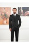 Men's Slim Fit Italian Style K Double-Breasted Suit Coat Pants Xprzcom8466 - 2