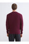 Crew Neck Men's Knitwear Sweater - 4