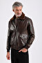 Maroquin Leather Alexandr Men's Pilot Leather Coat - 5