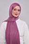 Pink knit pattern jacquard shawl