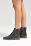 Leather Women's Boots Brown - 3