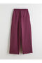 Women's Thick Sweatpants with Elastic Waist - 5
