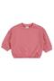 Heart Embroidered Basic 6-18 Months Sweatshirt - Orange 12-18 Months