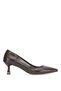 Elit Pm559 K21 Women's Classic Heeled Shoes Brown