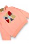 Girl's Heart Printed , Hooded Sweatshirt Transitional 2-3-4-5-6 Years Old Bottom Top Tracksuit Set - 5