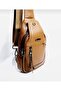 Genuine Leather Bady Bag Cross Chest and Shoulder Bag - 2
