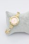 Style Pearl/Gold Luxury Watch, Pearl Pink Zircon Stone Steel Watch - 2
