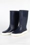 Nautic-B Boys' Navy/White Rain Boots