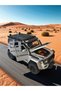 Pull Drop Light and Sound Off Road Jeep 23 cm Pull Rope Drawstring Metal Case Openable Doors - 2