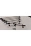 Emi̇r 1 Ad.Whites-Black 192 mm Metal Screw Handle. Cabinet, Chest of Drawers, Unit, Bedside Table, Kitchen Cabinet, Cloakroom - 6