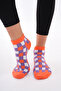 Checkered (Seamless) Cotton Breathable Anti-Sweat Women's Socks