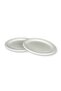 100 Pieces 26cm Ecological Paper Cardboard Plate Bowl - 3