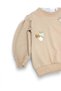 Girl's Floral Embroidered Collar Detail, Leggings Included, Ages 2-10, Stylish Top and Bottom Set - 3