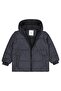 Hooded Puffer Jacket for Ages 6-9 - Gray 7-8 Years - 2