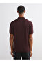 Polo Neck Short Sleeve Men's Knitwear Sweater - 4