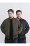 Esvab • Modern & Distinctive Oversized Reversible Stand Collar Men's Jacket - 3