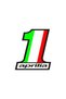 Number 1 Motorbike Special and Car Sticker Embossed 8X7 cm A+Quality
