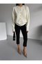 New Season Daily Wear Button Detailed Textured Women's Knitwear Cardigan 52121007 - 3