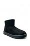 2096 Girls' Black Suede Furry Boots - 2